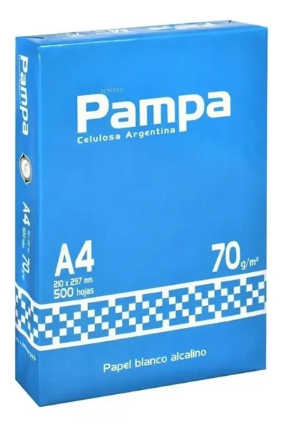 Resma Pampa 70 g/m² A4