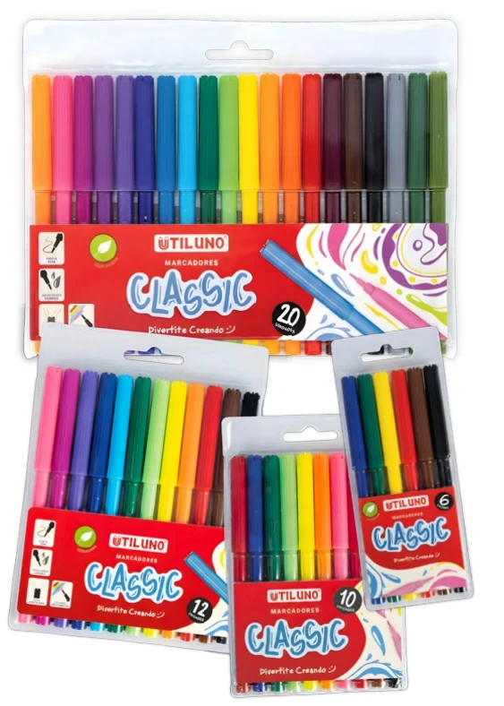 Marcadores de colores Classic