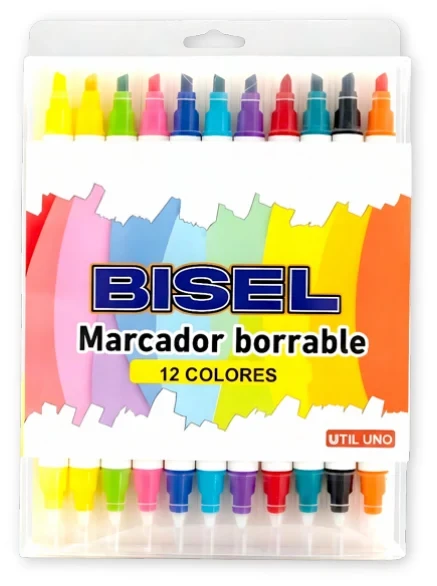 Marcadores borrables Bisel