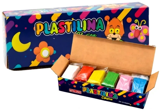 Plastilina clásica en caja