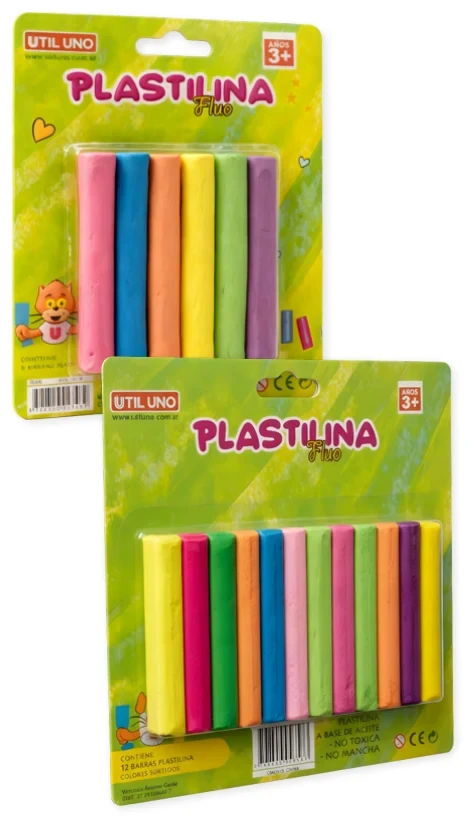 Plastilina flúo