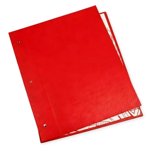 Carpeta de tapas forradas en PVC