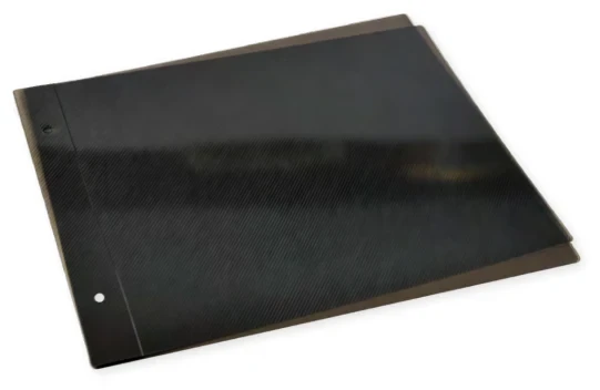 Carpeta de tapas cristal para dibujo