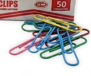 Clips de colores grandes